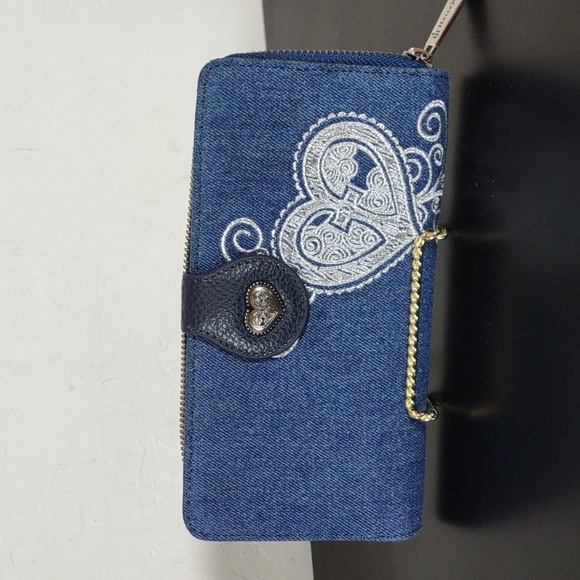 Halle Joy Bags Halle Joy Denim Wallet Poshmark